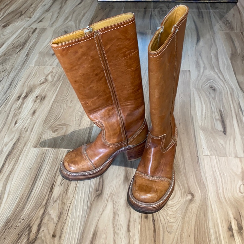 Women’s vintage Bort Carleton leather boots 6